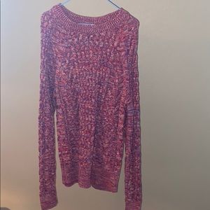 pink & purple GAP knitted sweater